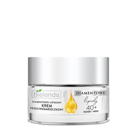Крем для лица DIAMOND LIPIDS алмазнолипидный от морщин 40+ 50 Bielenda