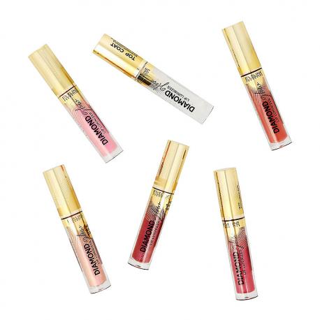 Блеск для губ с гиалуроновой кислотой Diamond Glow EVELINE