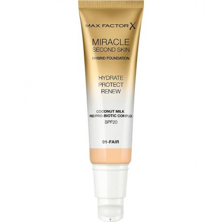 Тональная основа Miracle Touch Second Skin Max Factor