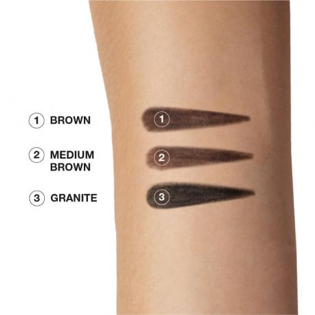 Карандаш автоматический для бровей с щеточкой Power Brow Pencil, скошенный RELOVE REVOLUTION