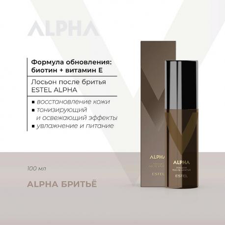 Лосьон после бритья Alpha 100 Estel Professional