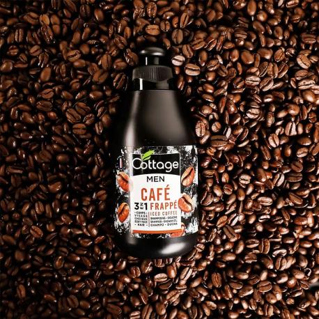 Мужской Шампунь для волос и гель для душа "Холодный кофе" Shampoo-Shower Gel Iced Coffee 250 Cottage