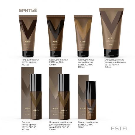 Крем для лица после бритья Alpha 100 Estel Professional