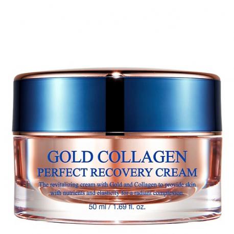 Крем для лица восстанавливающий Gold Collagen Recovery Cream 50 MaxClinic
