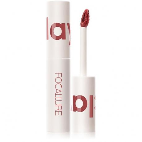 Помада для губ жидкая матовая Clay Pillowy Soft Liquid Lipstick Focallure