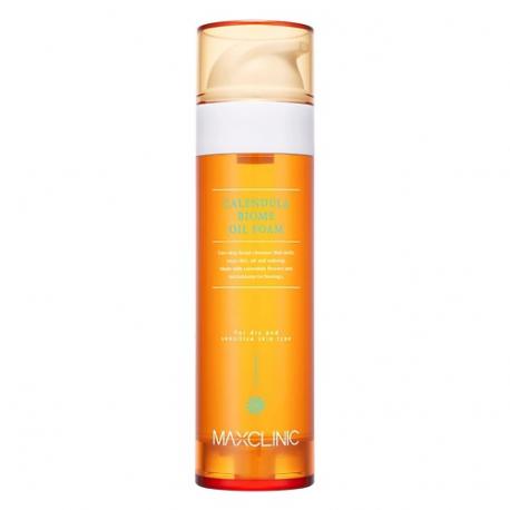 Масло-пенка гидрофильное для умывания с экстрактом календулы Calendula Biome Oil Foam 110 MaxClinic