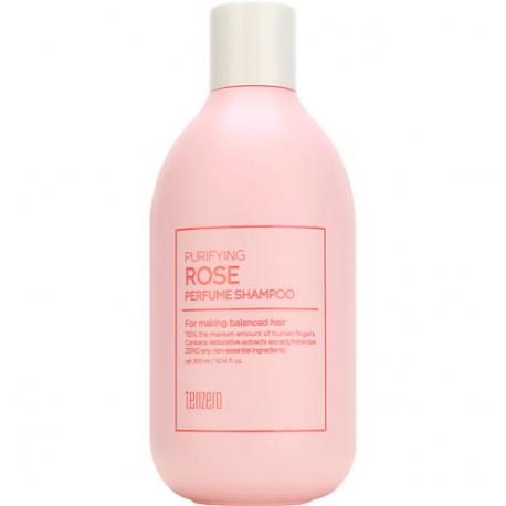 Парфюмированный шампунь с ароматом розы Rose Perfume Shampoo 300 TENZERO