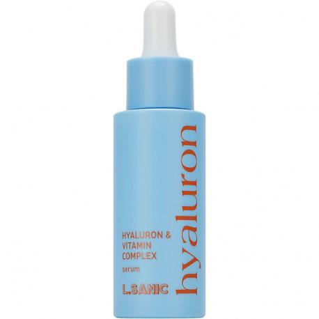Суперувлажняющая сыворотка с гиалуроновой кислотой и витаминами Hyaluron Serum 50 LSANIC