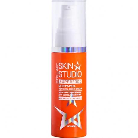Ночной мультиактивный крем  для обновления кожи Superfood Sleep & Peel Renewal Night Cream 50 Stellary Skin Studio