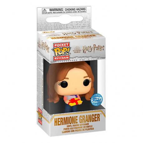 Фигурка-брелок Pocket Harry Potter Праздничный Гермиона Эксклюзивный Funko