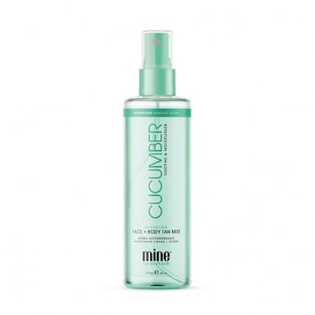Освежающий мист–автозагар для лица и тела Cucumber Hydrating  Face& Body Tan Mist 177 MineTan