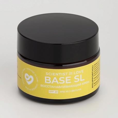 Восстанавливающий крем для лица с SPF 20 BASE SL 50 SCIENTIST IN LOVE