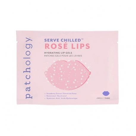 Увлажняющие гидрогелевые патчи для губ Serve Chilled Rose Lip Gels Patchology