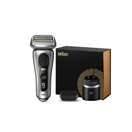 Электробритва 9697CC Silver + Cleaner + Cleansing Brush + Box BRAUN