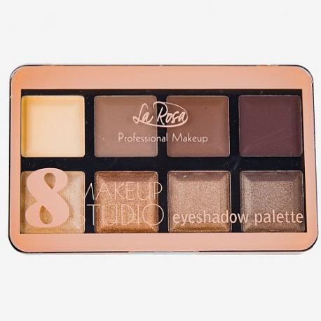 Тени для век 8 MAKEUP STUDIO LA ROSA