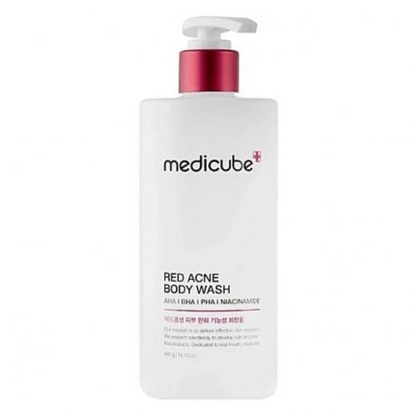 Очищающий гель для тела против акне Red Acne Body Wash 2.0 400 Medicube