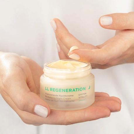 Крем для лица ночной восстанавливающий Ll Regeneration Revitalizing Blossom Dew Gel 50 Annemarie Borlind