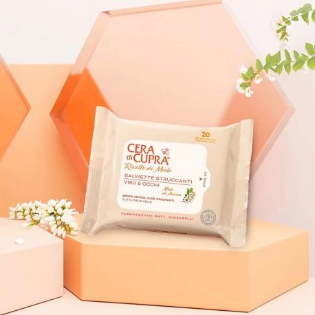 Салфетки для снятия макияжа Salviette Struccanti CERA DI CUPRA
