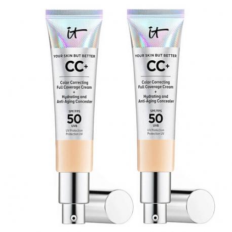 СС-крем с антивозрастным уходом Your Skin But Better SPF 50 Duo,2 шт IT Cosmetics