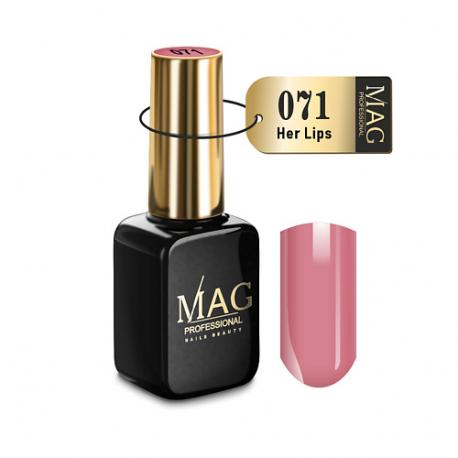 Эмалевый гель-лак для ногтей 10 MAG NAILS BEAUTY PROFESSIONAL