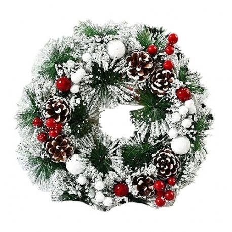 Венок Новогодний на дверь Happy New Year Homium