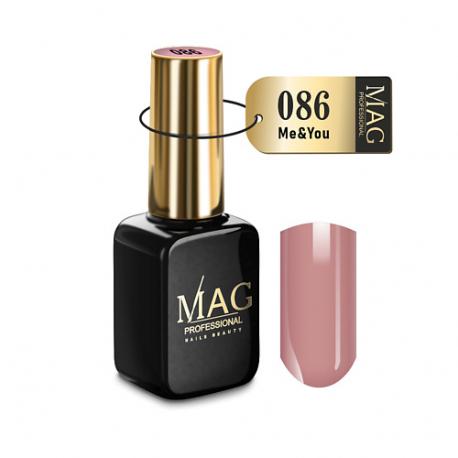 Эмалевый гель-лак для ногтей 10 MAG NAILS BEAUTY PROFESSIONAL