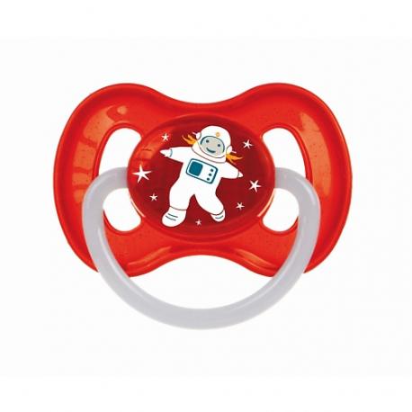 Пустышка круглая Space латексная 6-18 месяцев Canpol Babies