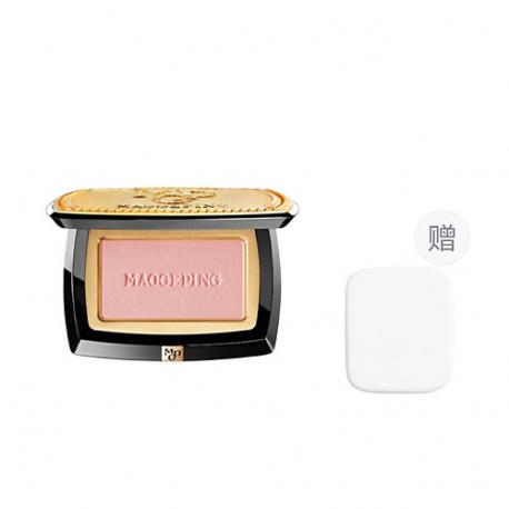 Компактные шелковистые румяна Gauzy Magic Blush + Спонж MAOGEPING