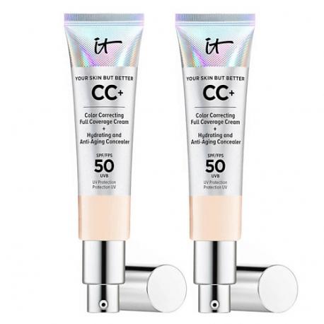 СС-крем с антивозрастным уходом Your Skin But Better SPF 50 Duo,2 шт IT Cosmetics