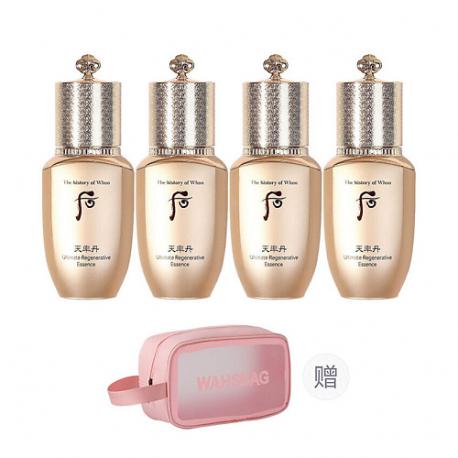 Набор: Cheonyuldan Ultimate Regenerating Essence + косметичка THE HISTORY OF WHOO