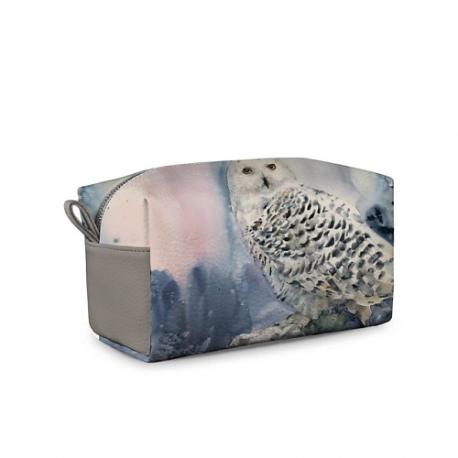 Косметичка женская большая кожаная Mahaon