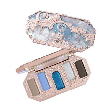 Палетка Moonlight Mermaid Five-Color Jewelry Eyeshadow Palette FLOWER KNOWS
