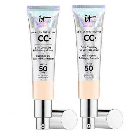 СС-крем с антивозрастным уходом Your Skin But Better SPF 50 Duo,2 шт IT Cosmetics