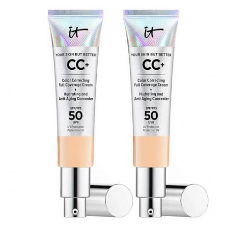 СС-крем с антивозрастным уходом Your Skin But Better SPF 50 Duo,2 шт IT Cosmetics