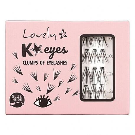 Накладные ресницы K*Eyes Clumps Of Eyelashes Lovely