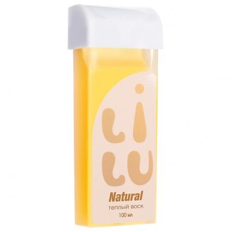 Воск тёплый в картридже 1 Natural (жидкий) 100 LILU