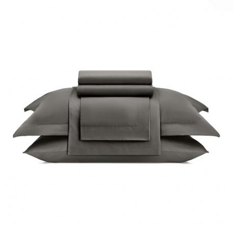 Постельное белье Vip из Oднотонного Сатина Семейное 160x220 Бежевый Arya home collection