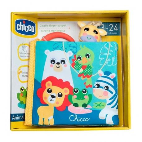 Детская сенсорная книга Baby Sense Animals' Book Chicco
