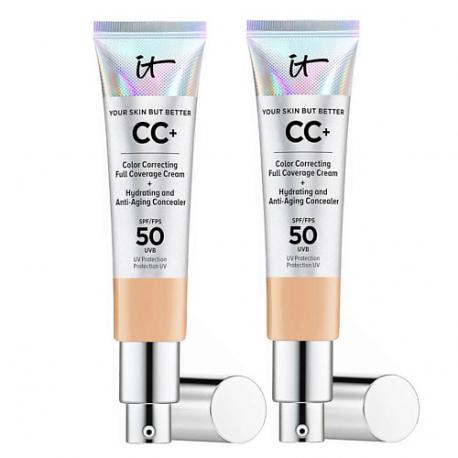 СС-крем с антивозрастным уходом Your Skin But Better SPF 50 Duo,2 шт IT Cosmetics