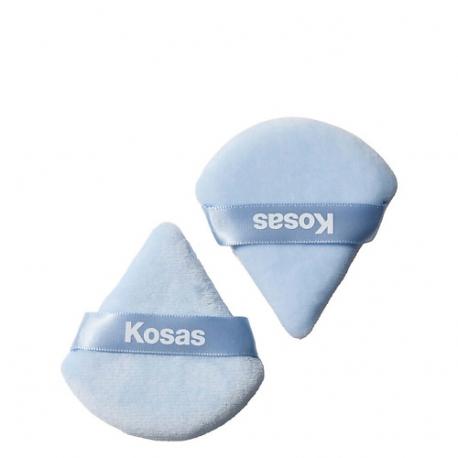 Набор пуховок для пудры Cloud Setting + Baking Puff Duo KOSAS