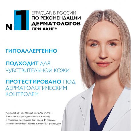 Гель-крем для проблемной кожи с азелоиновой кислотой 10% Effaclar A.Z. 40 La Roche-Posay