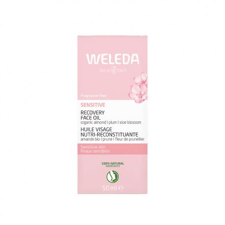 Восстанавливающее масло для чувствительной кожи лица Sensitive Recovery Face Oil 50 WELEDA