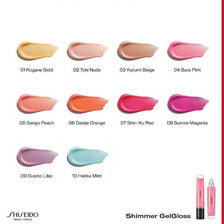 Ультрасияющий блеск для губ Shimmer Gel Gloss SHISEIDO