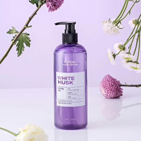 Шампунь для волос Белый мускус White Musk Rich Perfume Shampoo 500 Kundal
