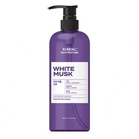 Шампунь для волос Белый мускус White Musk Rich Perfume Shampoo 500 Kundal