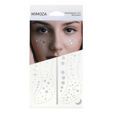 Временные тату-веснушки для лица Мимоза
