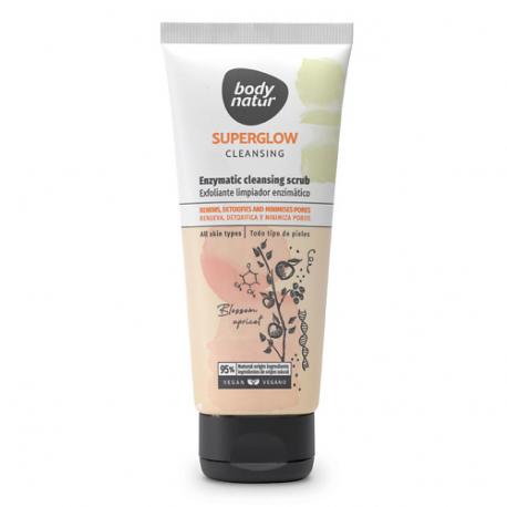 Скраб очищающий с энзимами Superglow Cleansing Enzymatic Cleansing Scrub 100 BODY NATUR