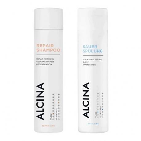 Набор для ухода за волосами  Repair-Shampoo + Sauer-Spülung ALCINA