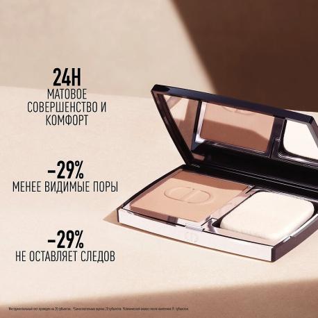 Стойкая компактная пудра для лица skin Forever Natural Velvet Dior