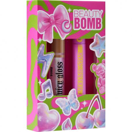 Подарочный набор Volume Star and Juicy Gloss Beauty Bomb